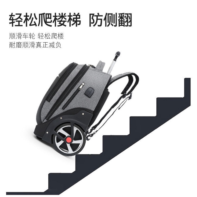 ♝Ba Lô Đi Học Có Bánh Xe Kéo Đa Năng Sức Chứa Lớn Tiện Lợi Dễ Sử Dụng