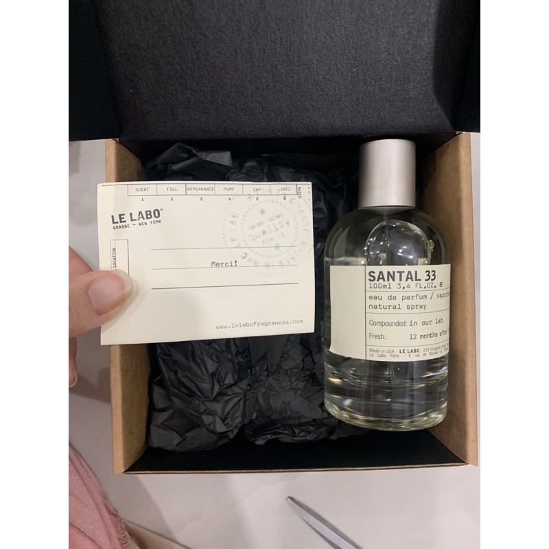 Nước hoa Le Labo Santal 33 FULL 100ml UNISEX
