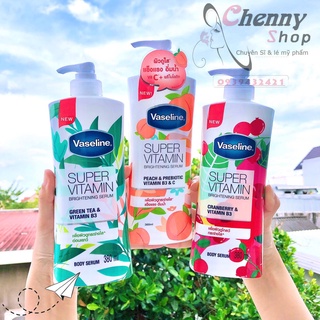 Sữa Dưỡng Thể Vaseline Super Vitamin Whitening Serum Thái Lan 380ml