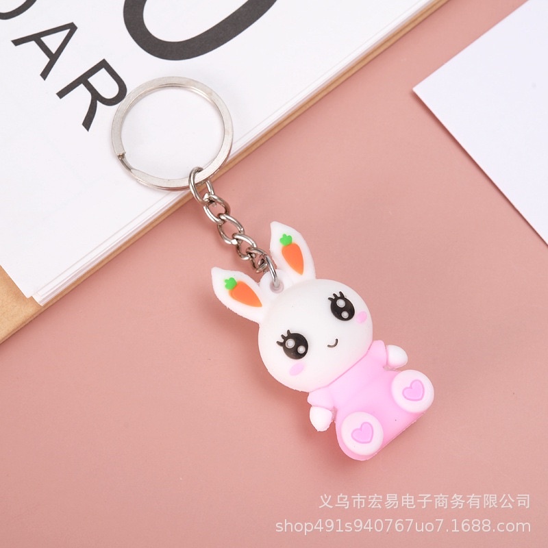 Móc khoá thỏ con đáng yêu dễ thương - Loại to đẹp cực xịn