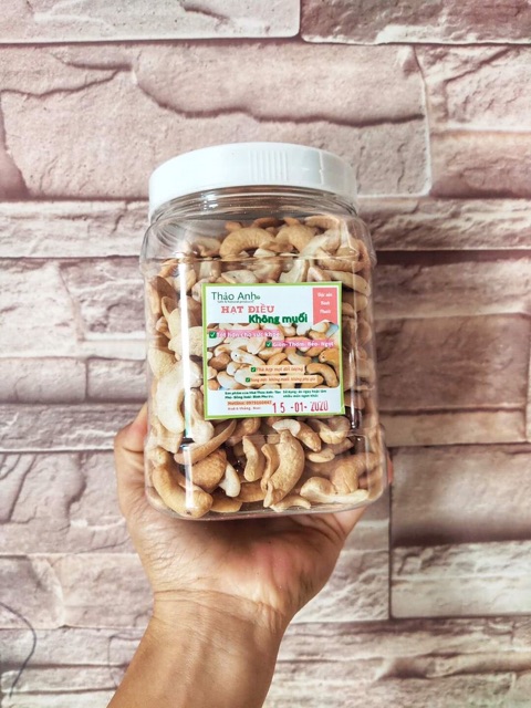 1kg Hạt điều rang không muối sạch lụa Thảo Anh | BigBuy360 - bigbuy360.vn