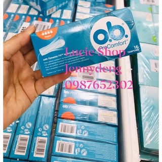 Băng vệ sinh dạng ống nút của Đức size 4 giọt - Tampon ob procomfort super 16c