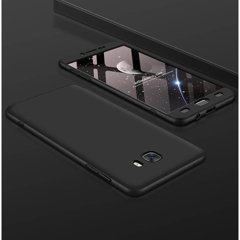 Ốp điện thoại bảo vệ toàn diện 360 độ 3 trong 1 dành cho Samsung Galaxy C9Pro C9 Pro