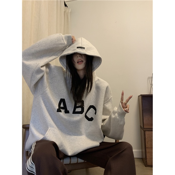 Áo Hoodie Phong Cách Hàn Quốc Thời Trang Thu Xuân Dành Cho Nữ