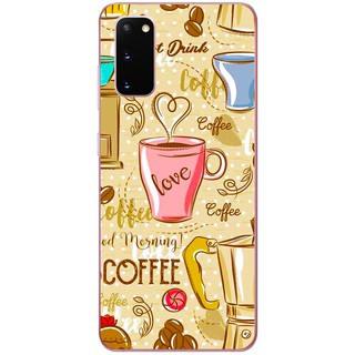 Ốp lưng Samsung Galaxy S20, S20 Plus, S20 Ultra in hình Love coffee