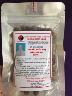 Thuốc chữa hôi miệng Minh Ngọc
