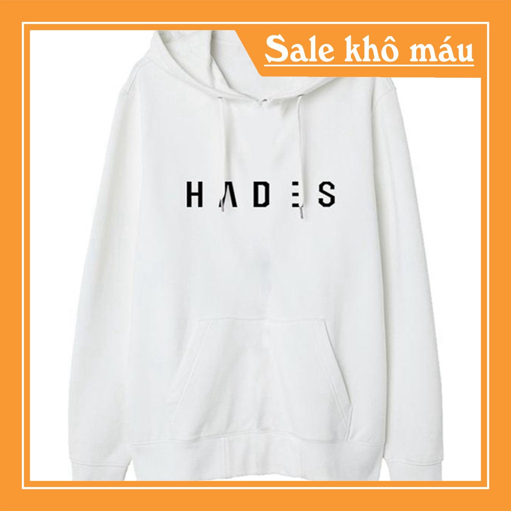 {KENZO} Áo Khoác Nỉ Hoodie Chui Đầu In Hình Đầu Sói Hades