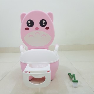 Bô vệ sinh Mèo cho bé siêu dễ thương