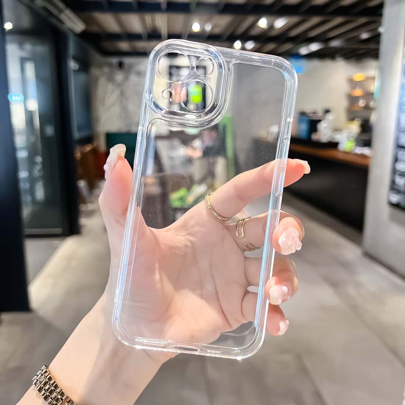 Ốp Điện Thoại TPU Mềm Trong Suốt Chống Sốc Cho iPhone 12 Pro Max 11 13 Mini X XS XR 7 8 Plus