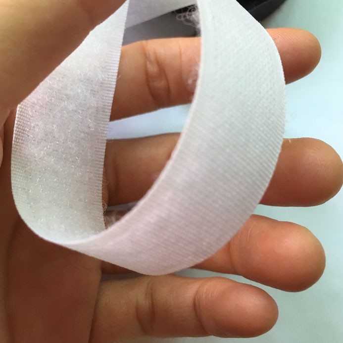 Cuộn 25m băng dán xé gai bông (velcro tape/ khóa nhám)