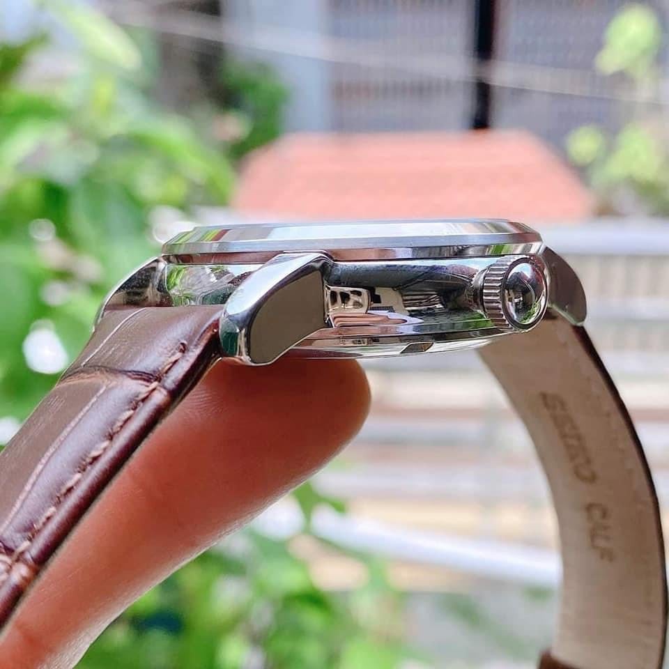 Đồng hồ nam chính hãng Seiko Presage SSA231K1 - Máy Cơ automatic - Kính Hardlex chống xước tốt