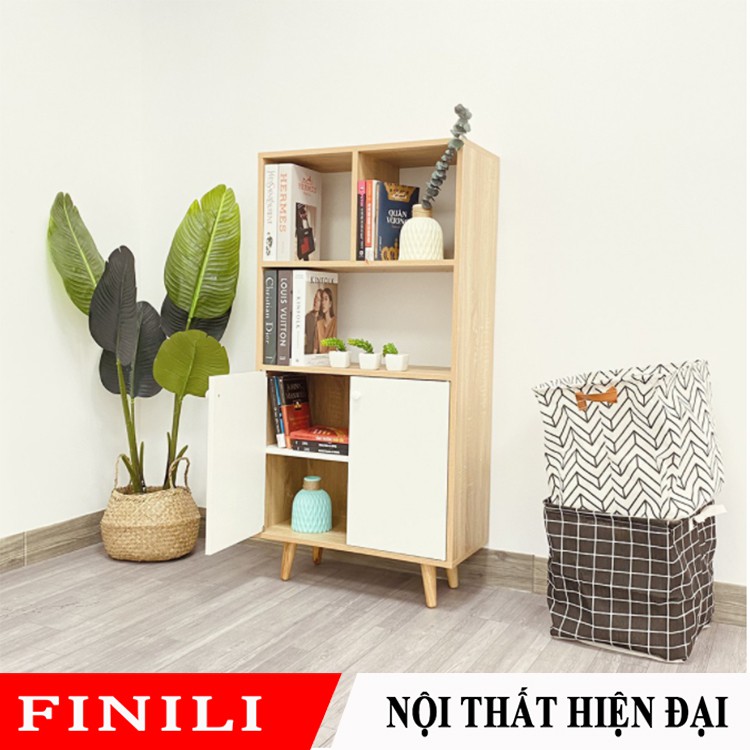 📖 Tủ sách gỗ, kệ sách thiết kế nhỏ gọn đa năng mang đến nhiều tiện ích FNL -106.41📖 | BigBuy360 - bigbuy360.vn
