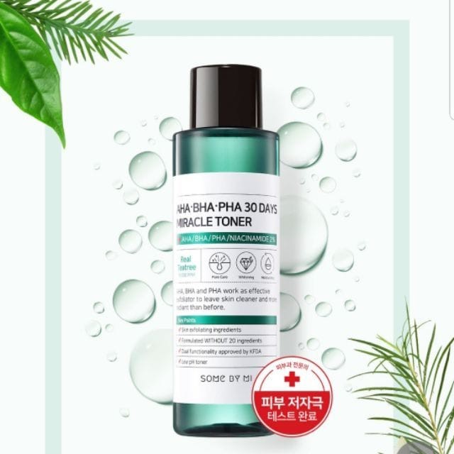 Nước Hoa Hồng "Thần Kỳ" Some By Mi AHA-BHA-PHA 30 Days Miracle Toner 150ml [Trị Sạch Mụn Chỉ Trong 30 Ngày]