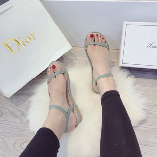 SANDAL QUAI NGANG - DÂY SỌC BÊN
