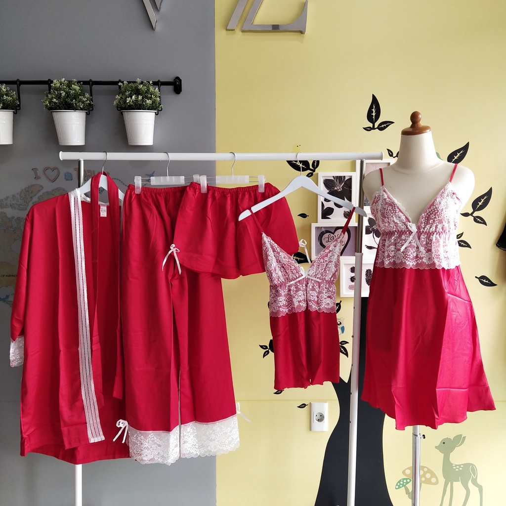 Áo choàng ngủ kimono KM 10-5 trong 1 | BigBuy360 - bigbuy360.vn