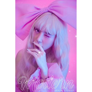 kẹp nơ to chụp hình concept