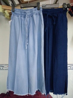 Baggy vải demin