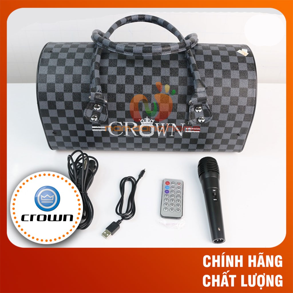 Loa Crown TTD-601, hát Karaoke cực hay- Tặng kèm micro có dây