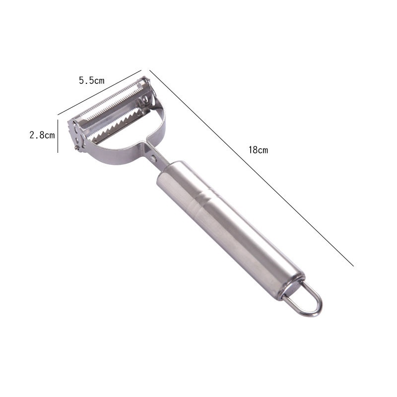 Dụng Cụ Gọt Vỏ Rau Củ Quả Đa Năng Bằng Thép Không Gỉ