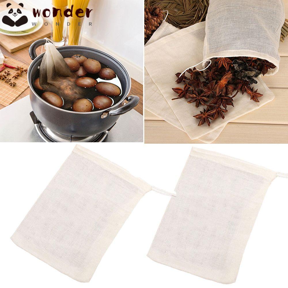 Set 1/3/5 Túi Lọc Cà Phê Bằng Cotton