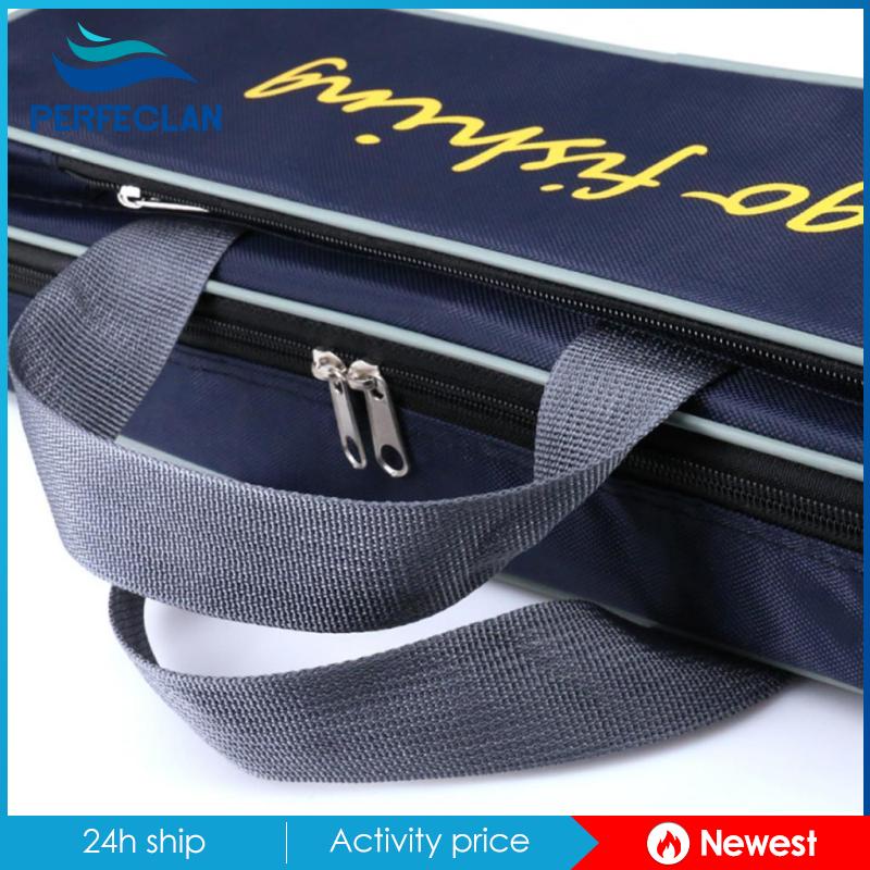 Hộp Đựng Cần Câu Cá Có Khóa Kéo Đôi Tiện Dụng