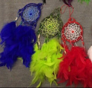 Móc khoá dreamcatcher đường kính 8 cm
