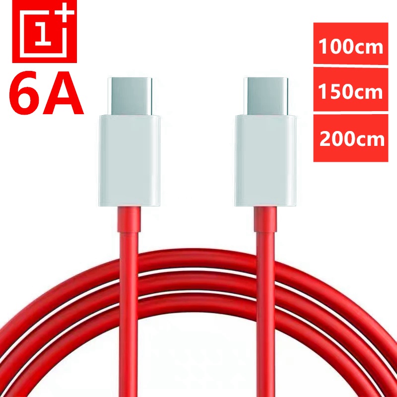 Oneplus Chính Hãng Cáp Dash Warp Supervooc Usb Type C One Plus Chip Dây Sạc Nhanh Cho 7T 8T 8 9 10 Pro 9R Nord CE 2 9RT 5G