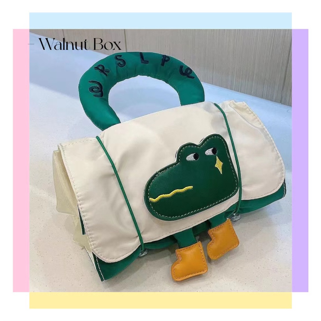 Túi Đựng Mỹ Phẩm Sức Chứa Lớn Họa Tiết Hoạt Hình Dễ Thương