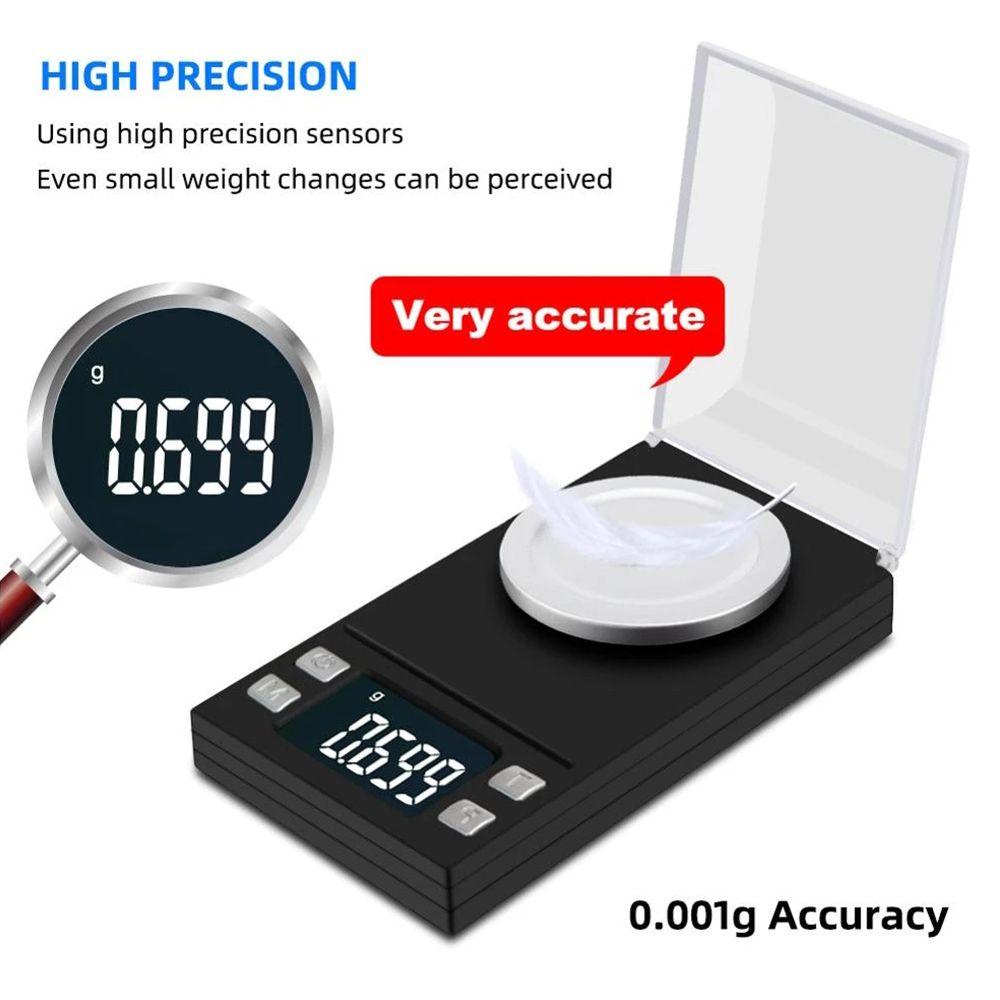 Cân Điện Tử LCD 0.001g Dùng Cân Trang Sức / Phòng Thí Nghiệm