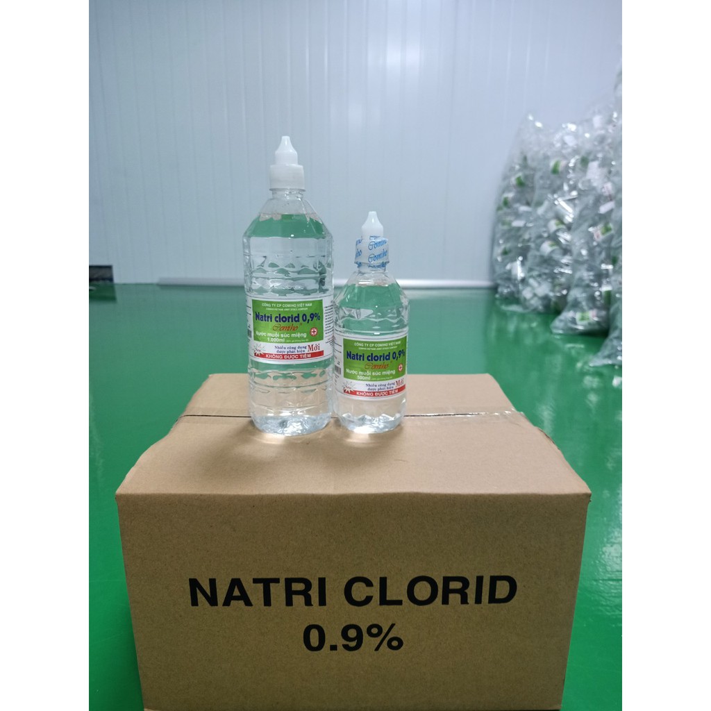 THÙNG Nước Muối Sinh Lý Sagopharco Natriclorid 0.9%