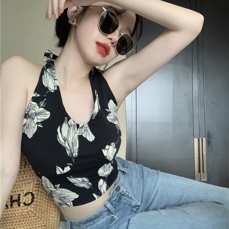 Áo Hai Dây Cổ Chữ v Thời Trang Quyến Rũ Cho Nữ