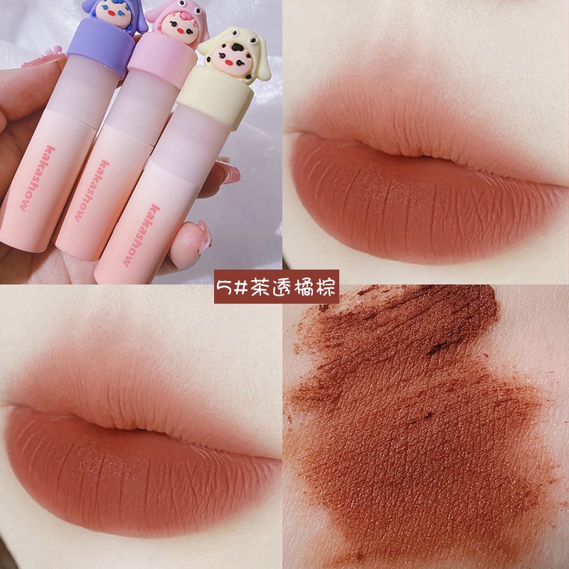 Son Kakashow Nội Địa Trung Mịn Mượt Như Nhung Lâu Trôi Hình Búp Bê Dễ Thương Somoholic SM33