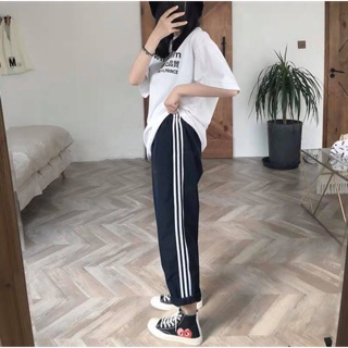 Quần kẻ sọc 3 line có sẵn