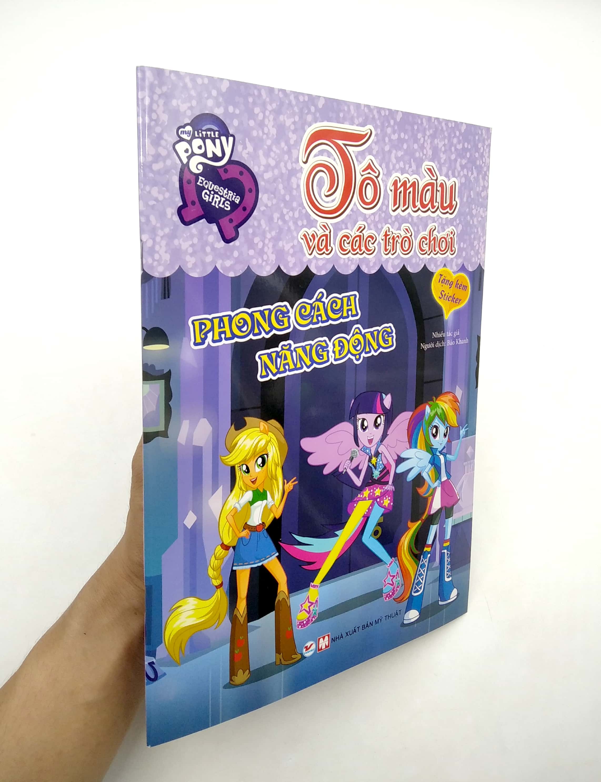 Sách My Little Pony - Tô Màu Và Các Trò Chơi - Phong Cách Năng Động