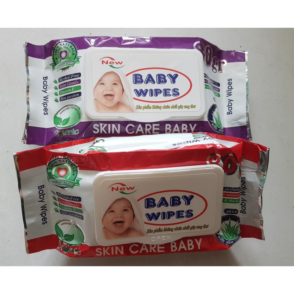 Khăn Giấy Ướt Baby 80 gr kk ,