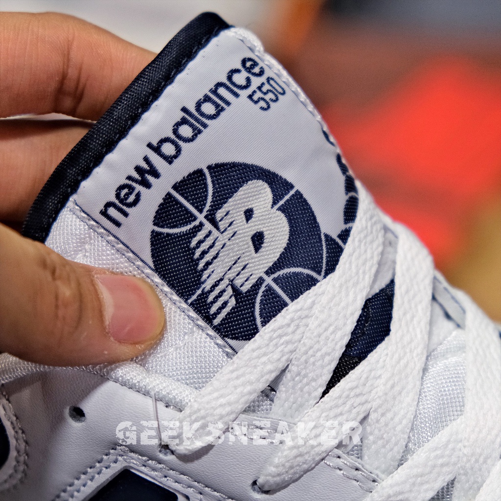 [GeekSneaker] Giày Giày New Balance 550 'White Navy' BB550WA1 - NB550 NB 550 Màu Xanh Navy