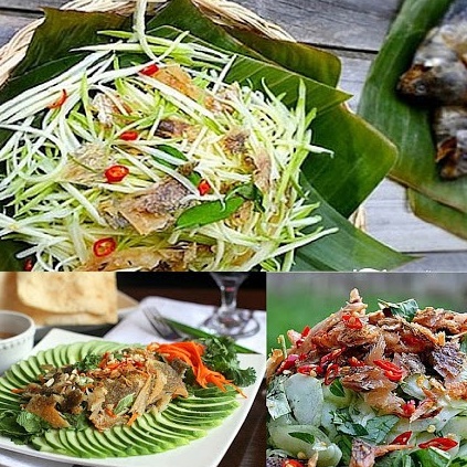 Khô sặc bổi Cà Mau loại ngon , thịt thơm ngon dai, cá khô được phơi nắng tự nhiên ,nhiều dinh dưỡng Thiên Tú Foods