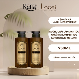 Combo dầu gội xả Lacei Improvement (Chai 750ml)