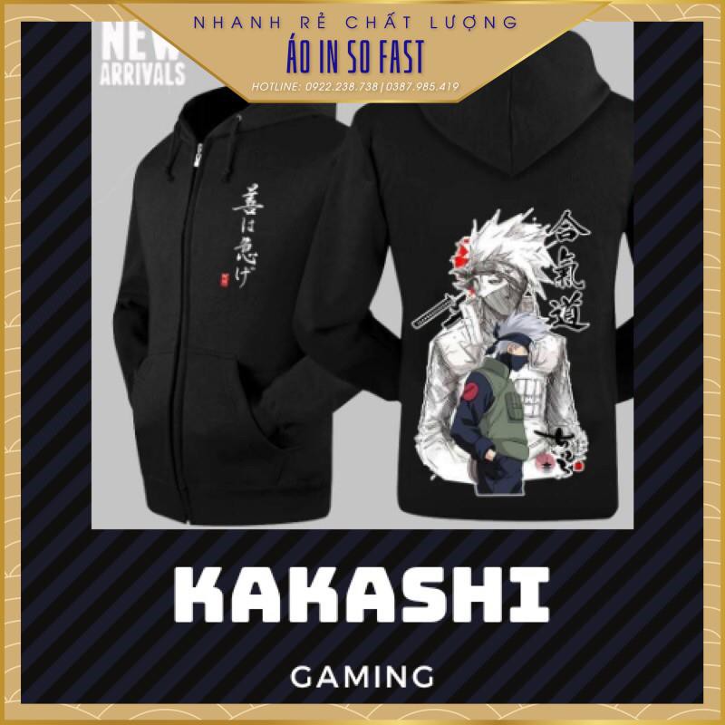 [Bán chạy]Áo khoác nỉ có mũ ITACHI/KAKASHI siêu đẹp siêu chất