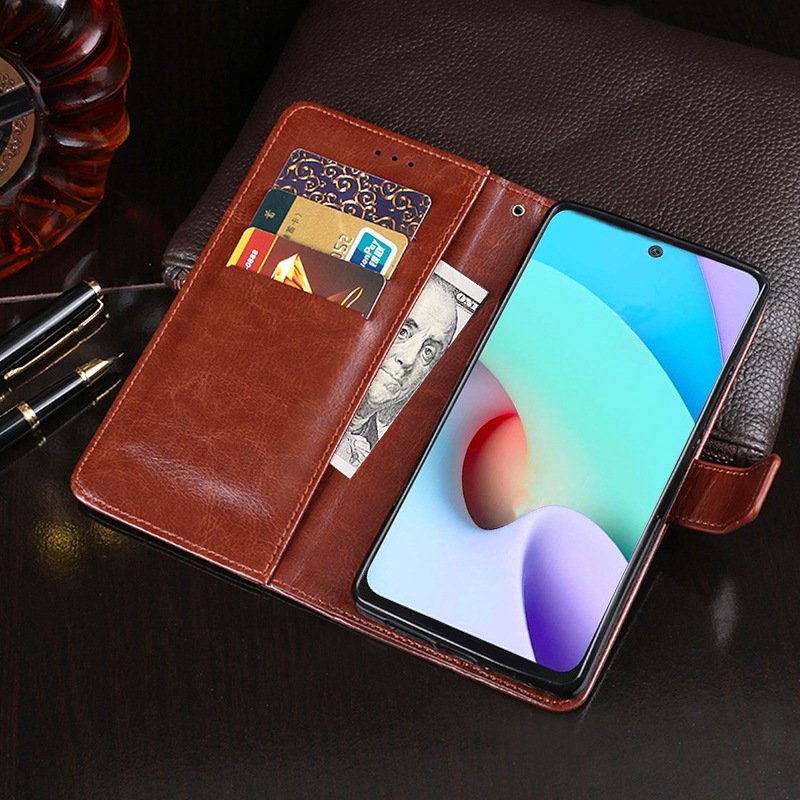 Bao da dạng ví nắp lật hai mặt xiaomi redmi 10 và các dòng máy khác