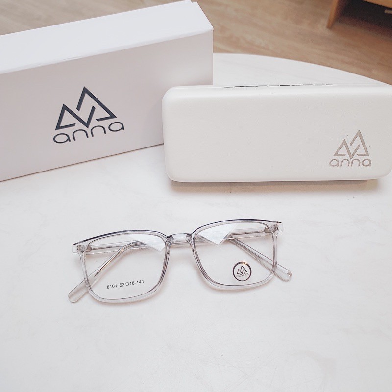 Gọng kính cận nam nữ ANNA dáng vuông thời trang chất liệu nhựa dẻo 170HQ056 | BigBuy360 - bigbuy360.vn