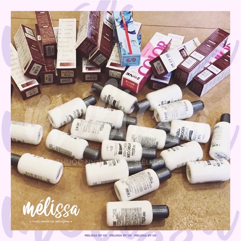 Thuốc nhuộm tóc SIÊU DƯỠNG MÉLISSA - KHÔNG XƠ - LÀNH TÍNH