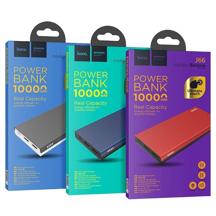 Sạc dự phòng Hoco J66 10.000mah ♥️Freeship♥️ Giảm 30k khi nhập MAYT30 - Pin sạc dự phòng Hoco