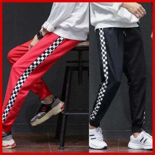 Quần Jogger Sọc Caro 2 Màu