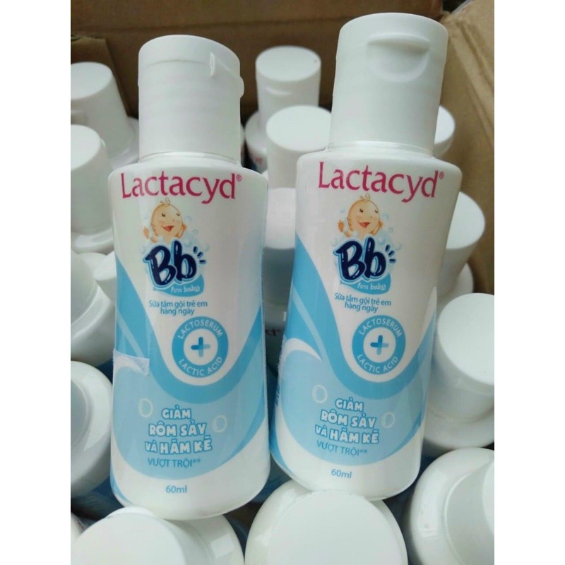 Sữa tắm Lactacyd cho bé dung tích 60ml -250ml