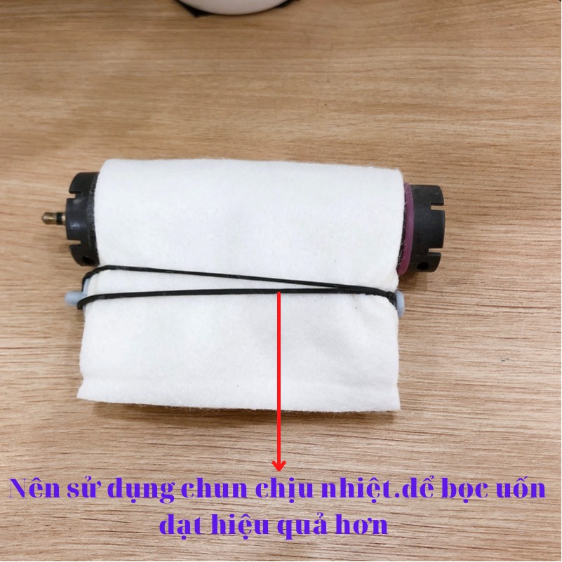 Bông lót cách nhiệt trục uốn tóc