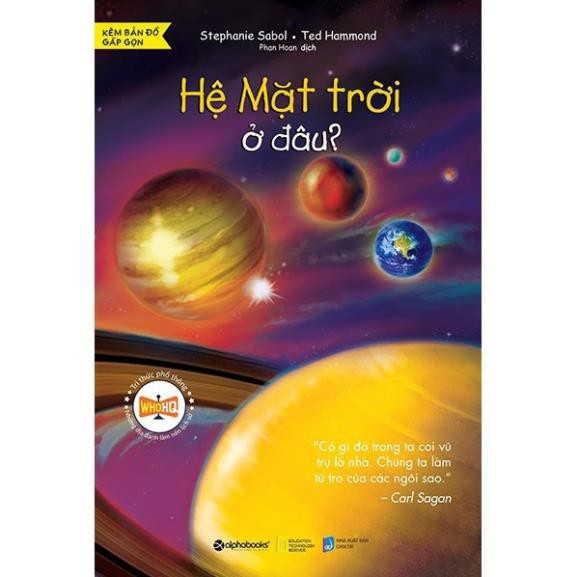 Sách Alphabooks-bộ sách tri thức phổ thông những địa danh làm nên lịch sử-Hệ mặt trời ở đâu?