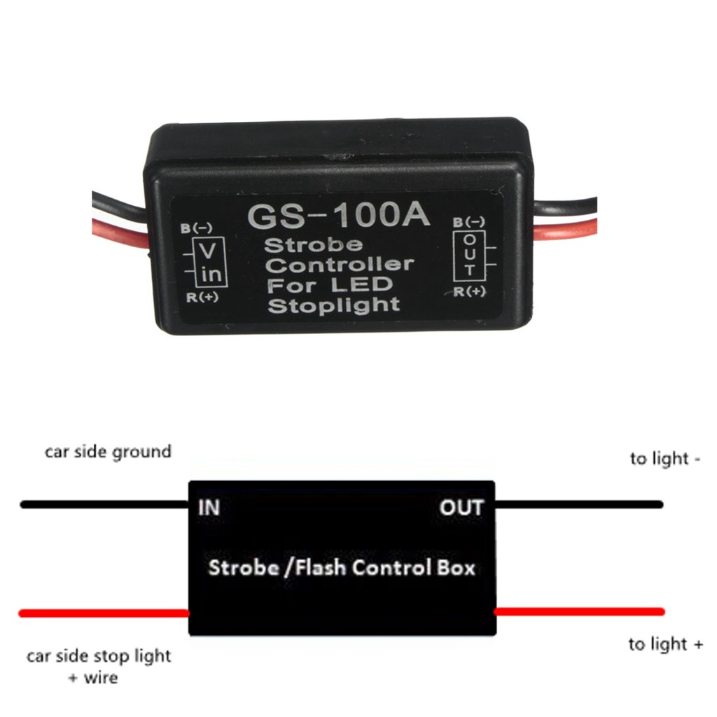 ✅Mô đun điều khiển đèn LED phanh xe hơi GS-100A