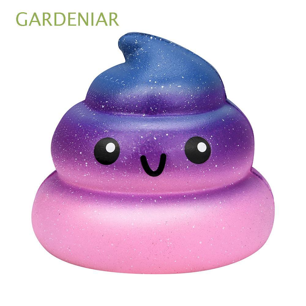 Novelty Funny Gags Jumbo Antistress Soft Charm Galaxy Poo