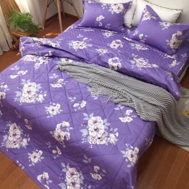 Bộ ga chun Happiness